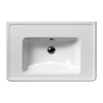 GSI Classic Раковина с переливом 75*50cм с 1 отв. под смеситель, цвет белый- фото