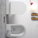 Унитаз подвесной 36x57 Globo Forty3 FOS02.BI- фото