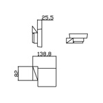 Boheme Мыльница настенная NEW VENTURO, золото- фото2