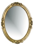 Зеркало овальное Boheme, антик, 85х65 (Массив дерева)
