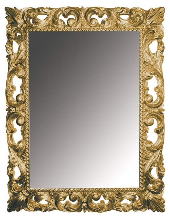 Зеркало прямоугольное Boheme, антик, 97х70 ППУ