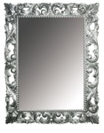 Зеркало прямоугольное Boheme, серебро, 97х70 ППУ