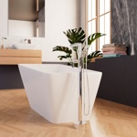 Ванна Frank F6106 White отдельностоящая.- фото3