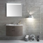 Раковина подвесная/встраиваемая 80x48 Globo 4ALL MD80.BI - фото