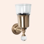 Подвесной стакан стеклянный TW Crystal TWCR109br/sw