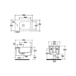 Биде подвесное Galassia MEG11 5412- фото3