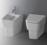 Биде приставное Simas Degrade DE04