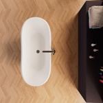 Ванна Frank F6104 White отдельностоящая.- фото2