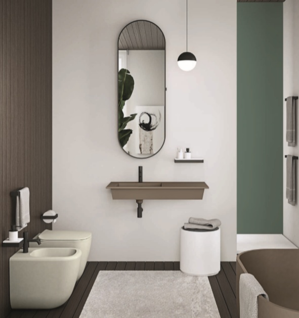 Cielo Era Биде напольное 36,5x52xh42см, с 1 отв. под смеситель, цвет: Fango- фото5