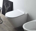 Simas Gambassi Унитаз подвесной безободковый 56.5х37,5 см- фото