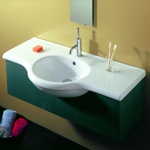 Раковина Althea Ceramica Contract Hola 105 - фото