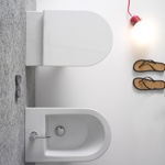 Биде подвесное 36x57 Globo Forty3 FOS09.BI - фото