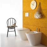 Унитаз напольный 36x52 Globo Forty3 FO002.BI - фото