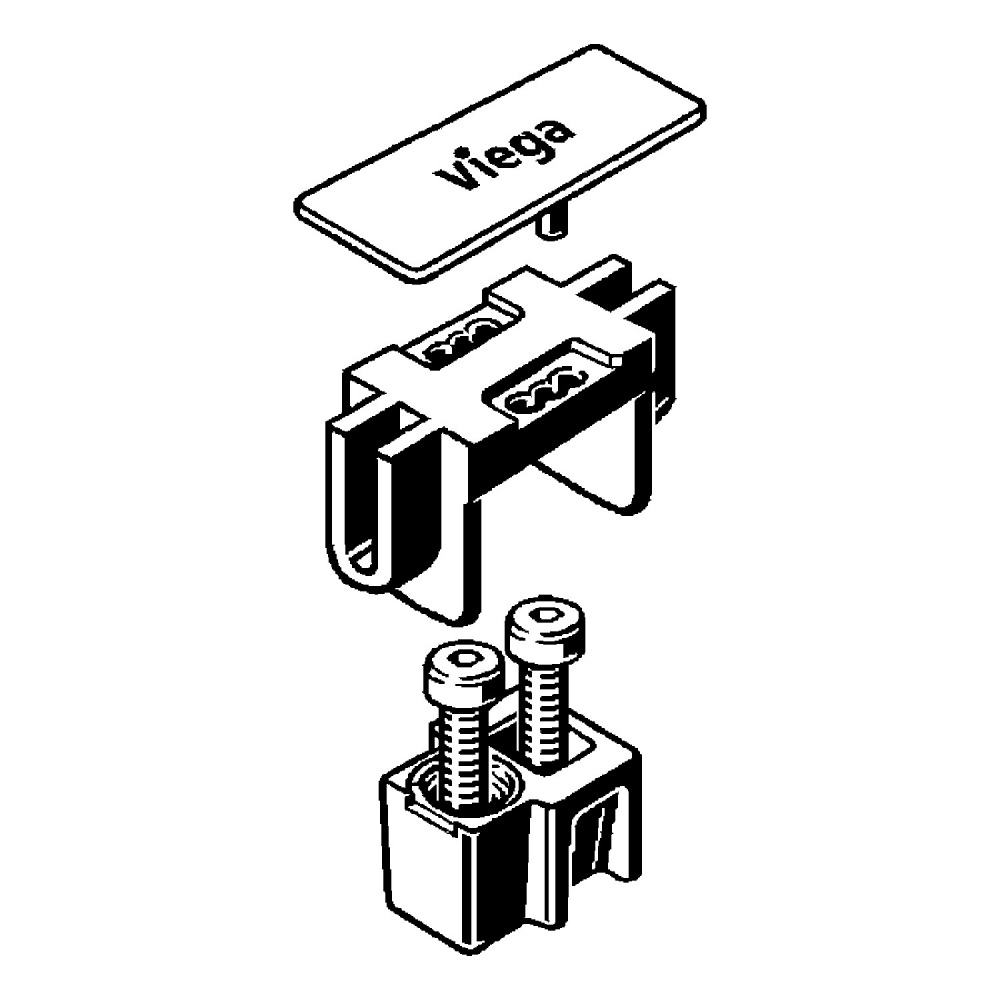 Набор комплектующих Viega Advantix Vario, матовый, 711795- фото3