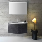 Раковина подвесная/встраиваемая 100x48 Globo 4ALL MD100.BI - фото