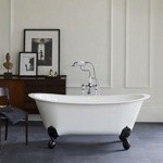 Ванна из камня Burlington Clearwater Batello 800 x 1690 x 690 mm- фото