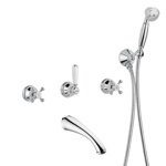 Смеситель для ванны встраиваемый Bugnatese Lady 918- фото