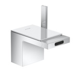 Axor MyEdition Смеситель для биде, на 1 отв., излив 145мм, со сливным гарнитуром, цвет: хром- фото