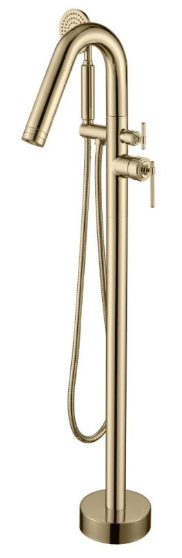 Смеситель напольный Boheme ETERNA GOLD 179-G- фото