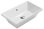 Раковина под столешницу 55x34 Globo Stockholm FO057.BI - фото