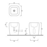 Раковина накладная Cielo Shui SHLAA- фото3