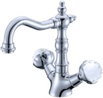 Смеситель для раковины Boheme Presente Swarowski 352- фото