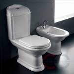 Унитаз Althea Ceramica Сlassic Rose 24001 моноблок с бачком- фото3