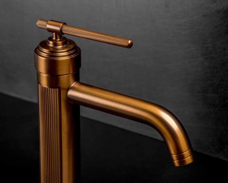 Смеситель для умывальника Boheme ETERNA BRUSHED BRONZE 171-BRB- фото5