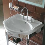 Раковина подвесная 71x57 Globo Paestum PA006.BI 