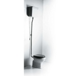 Simas Arcade AR801/811  Унитаз напольный с высокой трубой/ хром- фото