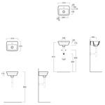 Раковина накладная Simas Evolution 31см - фото2