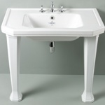 Раковина Sanitan EMPIRE 920x560 мм на ножках- фото