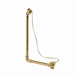 Универсальный слив- перелив с пробкой и цепочкой (в комплект не входит сифон) [W4/CW4/W5/CW5 GOL- фото