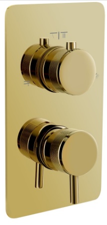 Смеситель встроенный Boheme Cell 3-х проходной GOLD- фото