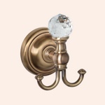 Крючок для полотенца TW Crystal TWCR016br/sw