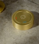 Смеситель автоматический для раковины на 2 отв. Boheme TECH Matt Gold 158-MG- фото5