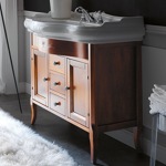 KERASAN Retro Комплект мебели 100см, цвета: noce- фото3