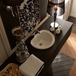 Раковина встраиваемая KERASAN Retro 50см- фото