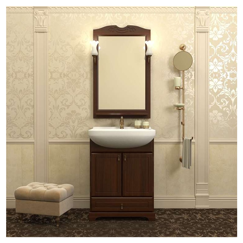 Мебель для ванной комнаты Opadiris Клио (белый) 60