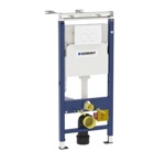 Инсталляция Geberit Plattenbau 458.122.11.1 Delta 21 Белый «Alpine»- фото