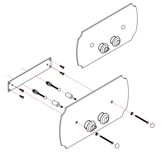 Клавиша смыва Boheme латунь, цвет бронза- фото2