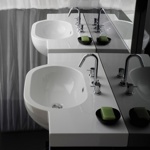 Раковина подвесная 100x51 Globo Bowl SC014.BI 