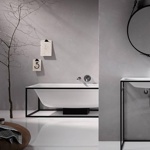 Bette Lux SHAPE Ванна прямоугольная на черном каркасе 190x90x45см покрыта эмалью снаружи и изнутри, BetteGlasur® Plus, цвет: белый- фото