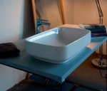 Kerasan Tribeca Раковина накладная , 60х38см, h 15см без отв. под смеситель, цвет: белый - фото2