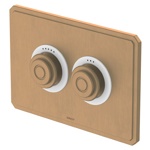 Панель пневматичеcкая металл Savoy для SV102, цвет бронза- фото