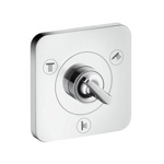 AXOR Citterio E, Запорный/переключающий вентиль Trio/Quattro 12 x 12, скрытый монтаж- фото