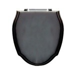 Devon&Devon Westminster Сиденье для унитаза из мдф, цвет: deep black/петли хром (микролифт)- фото