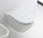 Kerasan Aquatech Унитаз подвесной,безободковый,55х36.5см, цвет: белый- фото