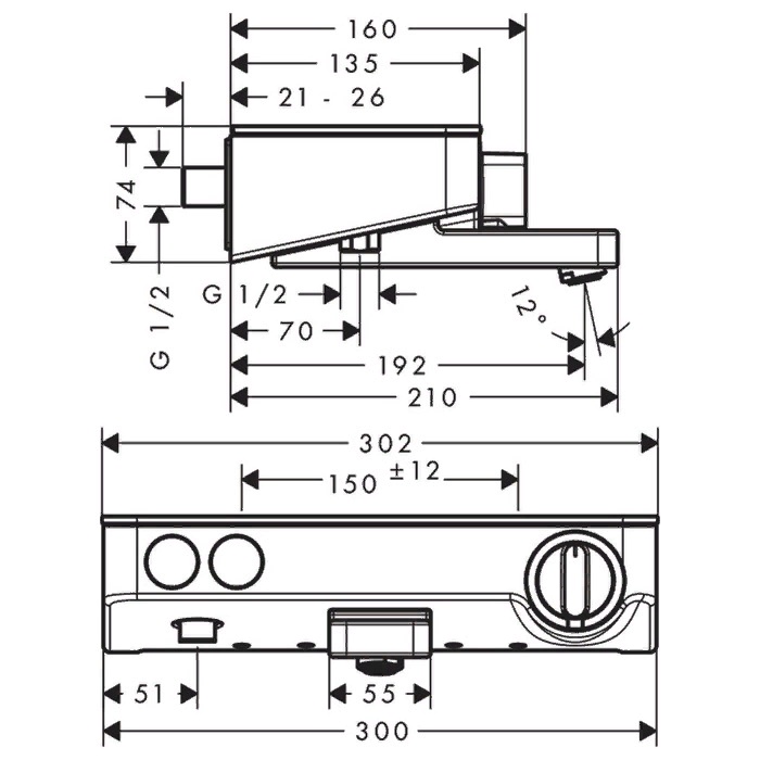 Hansgrohe ShowerSelect   , : 