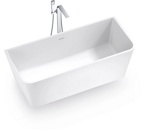 Ванна из искуственного камня Flero Rettangolo Mat 1600*700*600mm  - фото2